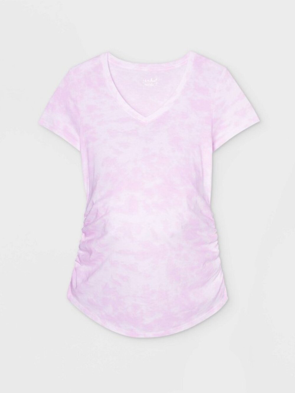Isabel Maternity by Ingrid & Isabel™ Short Sleeve V-Neck Side Shirred Maternity